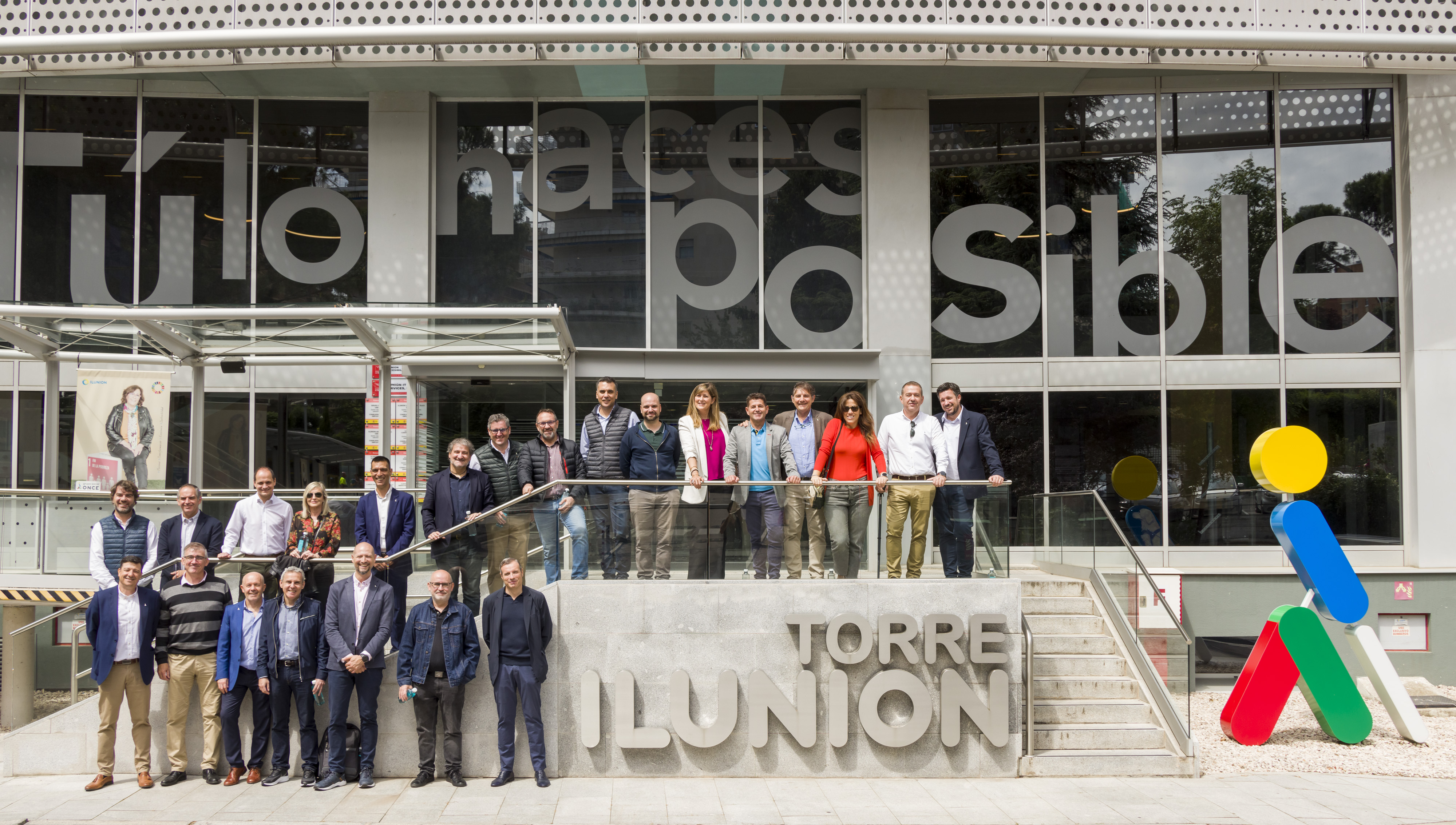 Imagen de la jornada de clientes de ILUNION IT Services
