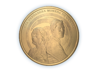 Moneda con el perfil de Mario Sanz