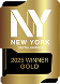New York Gold Digital Award Logo
