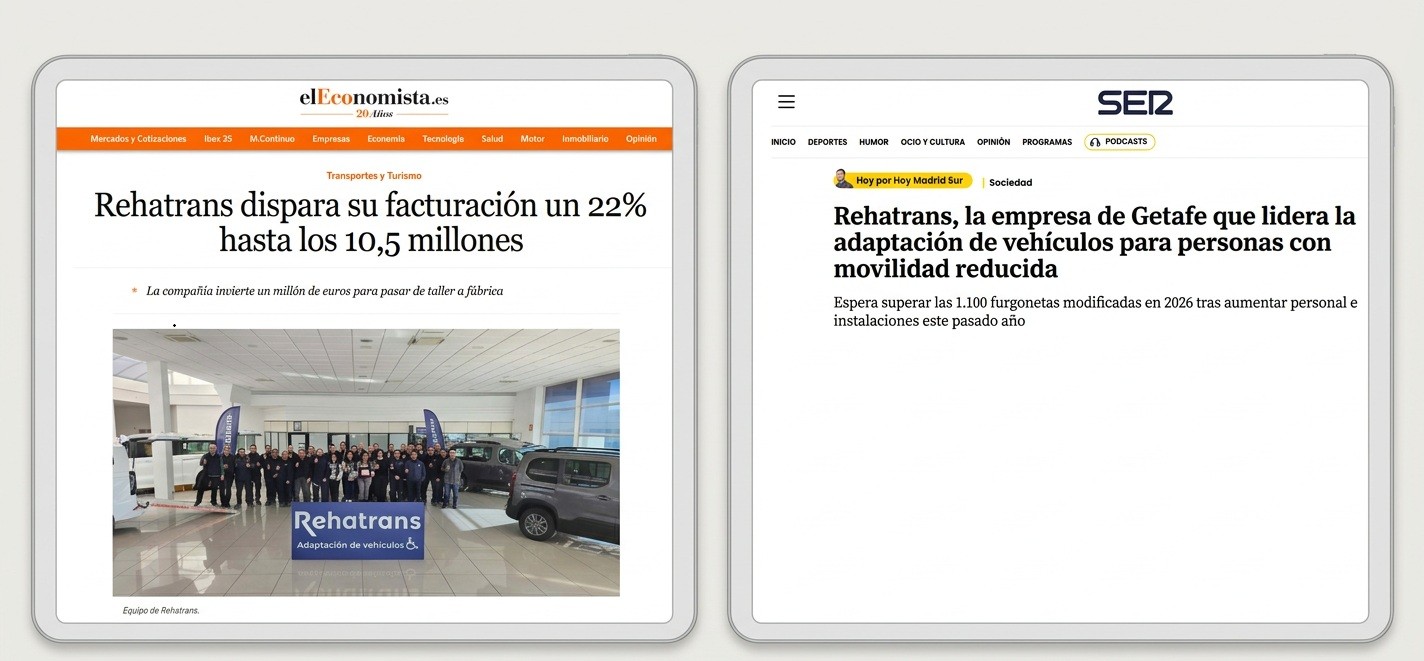 Copilot said: Recorte de prensa de Rehatrans en elEconomista y Cadena SER, destacando su crecimiento y liderazgo en adaptación de vehículos accesibles. Proporcione sus comentarios sobre BizChat