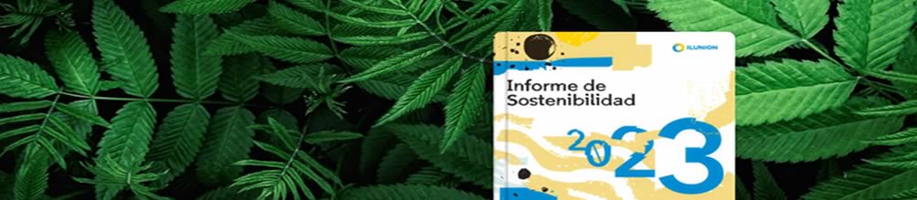 Portada Informe de Sostenibilidad ILUNION 2024. Sustainability Way