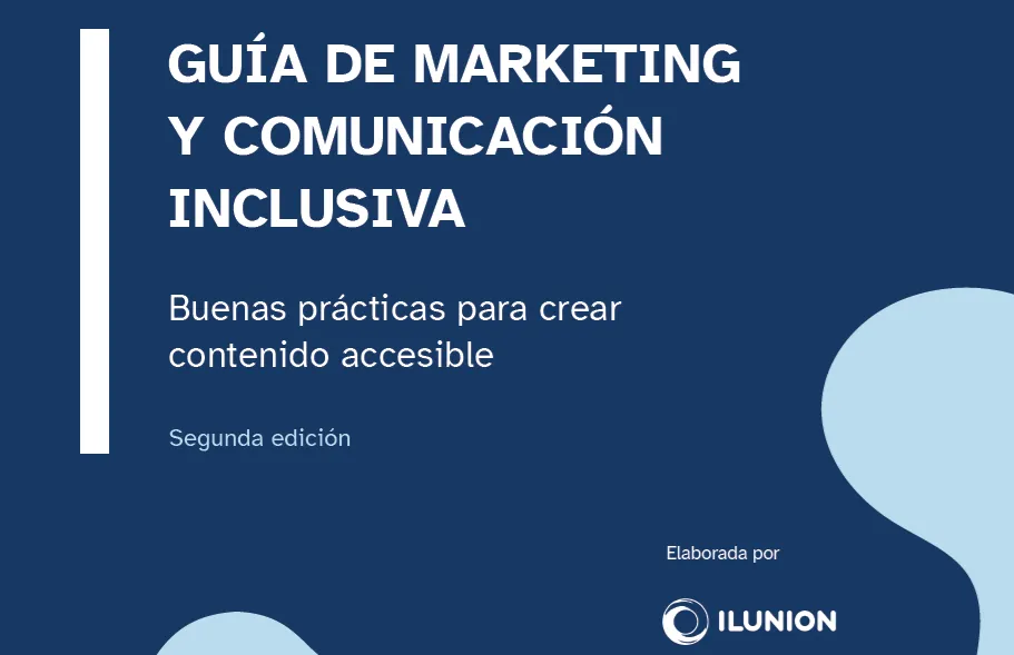 Portada de la segunda edición de la guía de marketing y comunicación inclusiva 