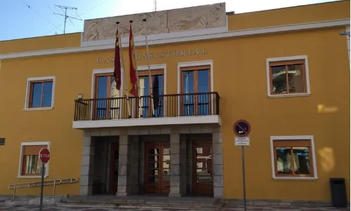 Fachada del Ayuntamiento de Fuente Álamo de Murcia