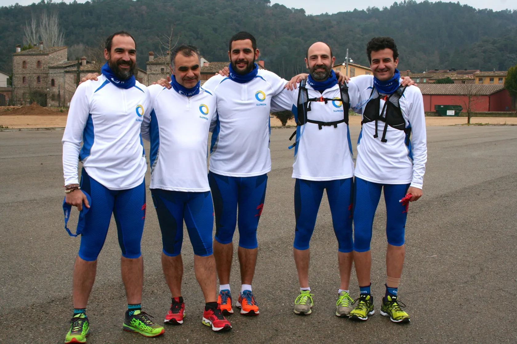 Cinco corredores de Reto ILUNION en la Oxfam Trailwalker