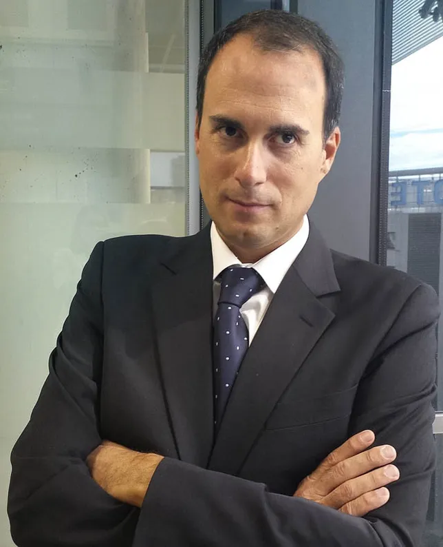 El jefe del área de Salud Laboral y PRL de ILUNION Facility Services, David Cicuéndez.