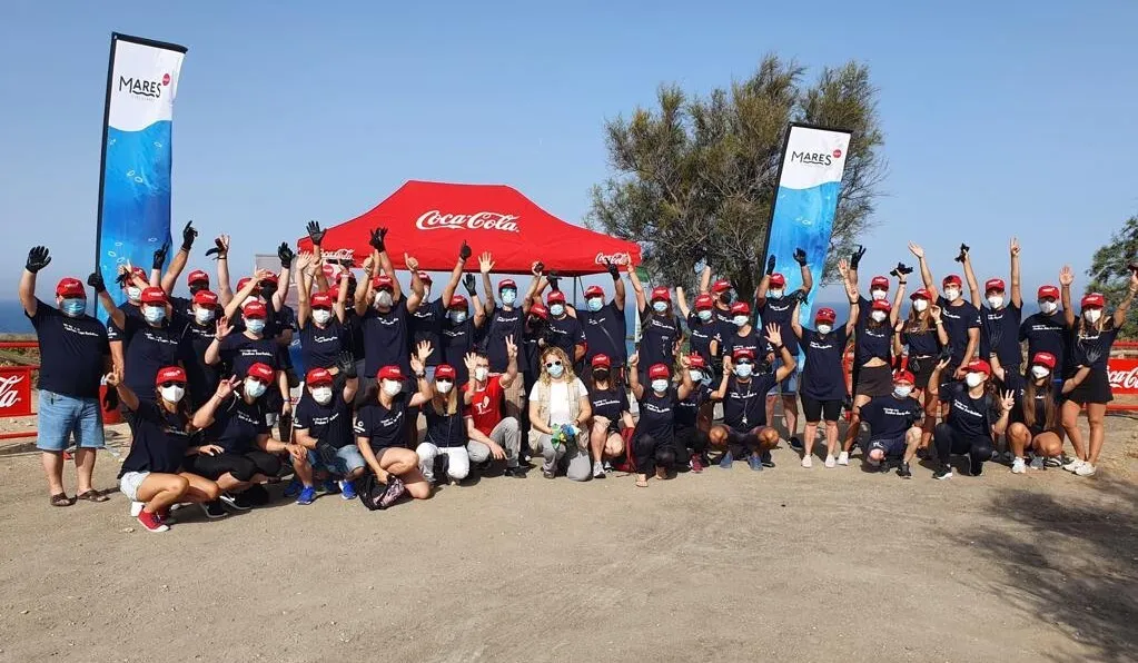 Foto de familia de los voluntarios