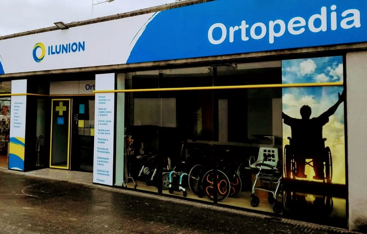 Fotografía de la nueva tienda de ortopedia de ILUNION Salud