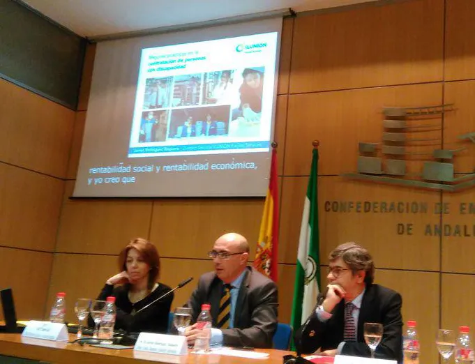 Javier Rodríguez Baquero durante su intervención