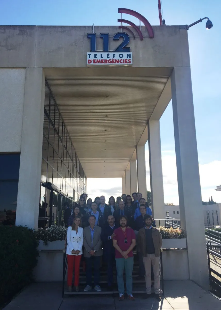 Fotografía de familia de los asistentes a las Jornadas Anuales de Dirección de ILUNION Contact Center BPO