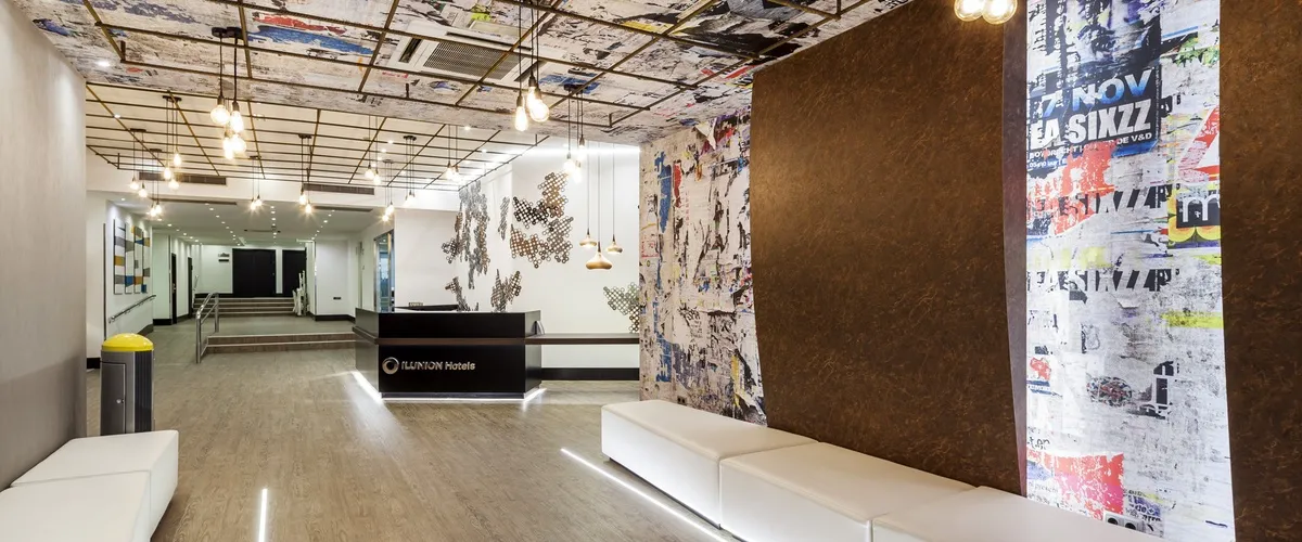 Recepción del hotel ILUNION Bilbao 