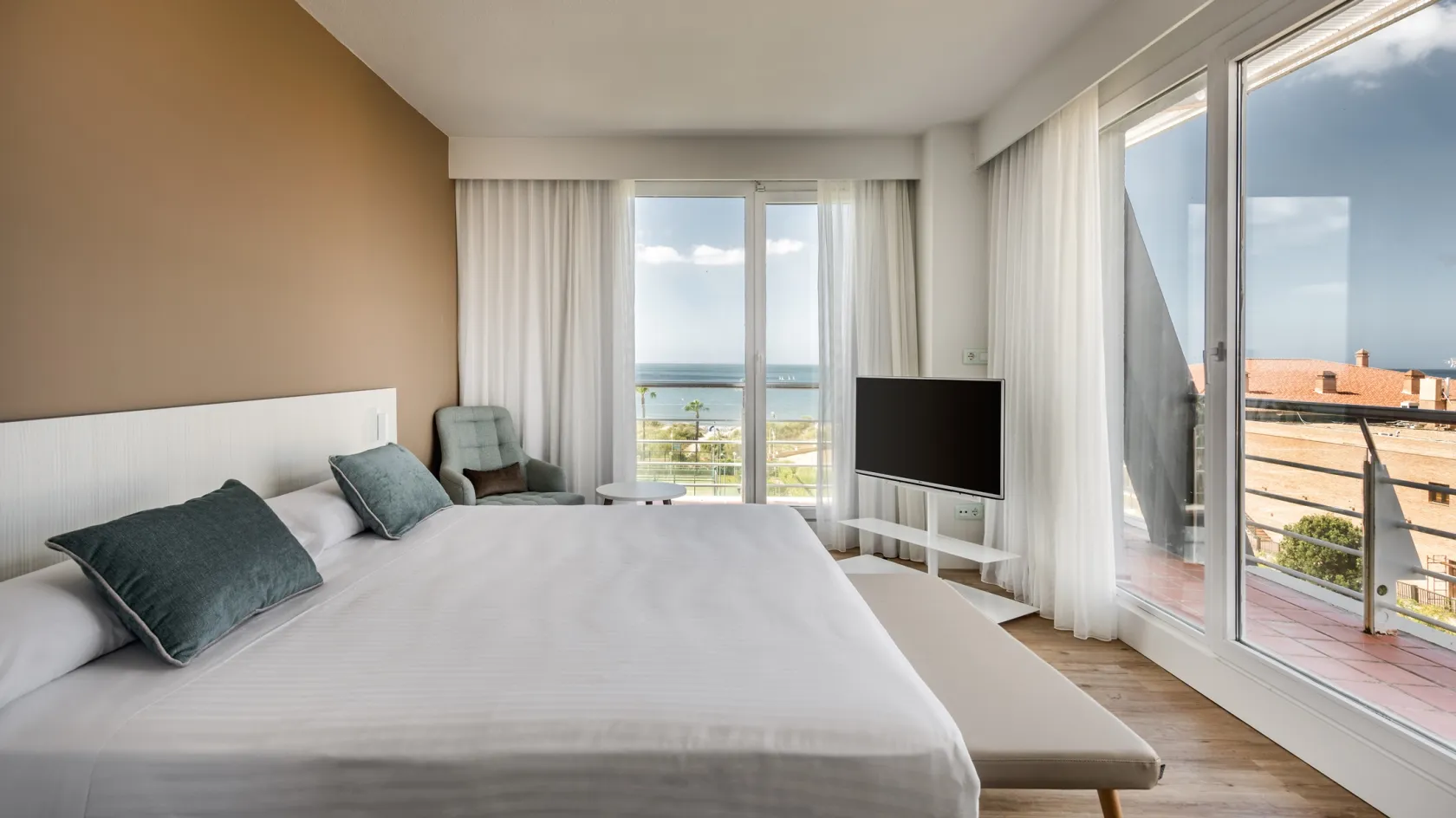 Habitación del hotel ILUNION Islantilla