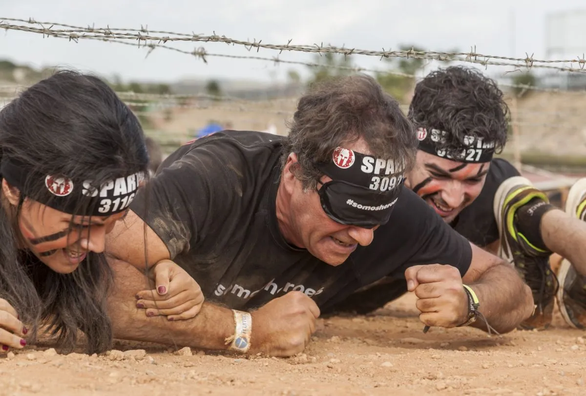 Imagen de un momento de la carrera