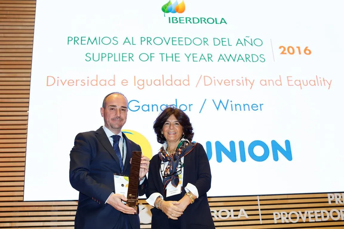 ILUNION Facility Services, galardonado con uno de los Premios Iberdrola al Proveedor del Año 2016