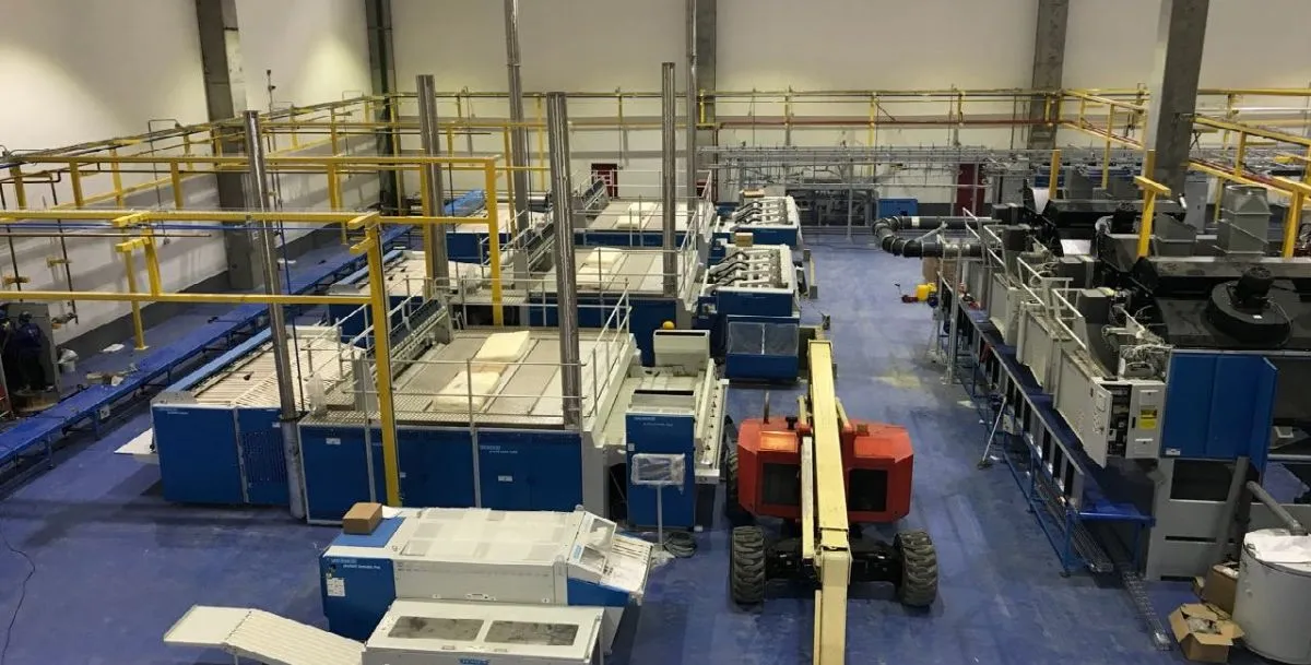 Fotografía de la lavandería de ILUNION en Medellín