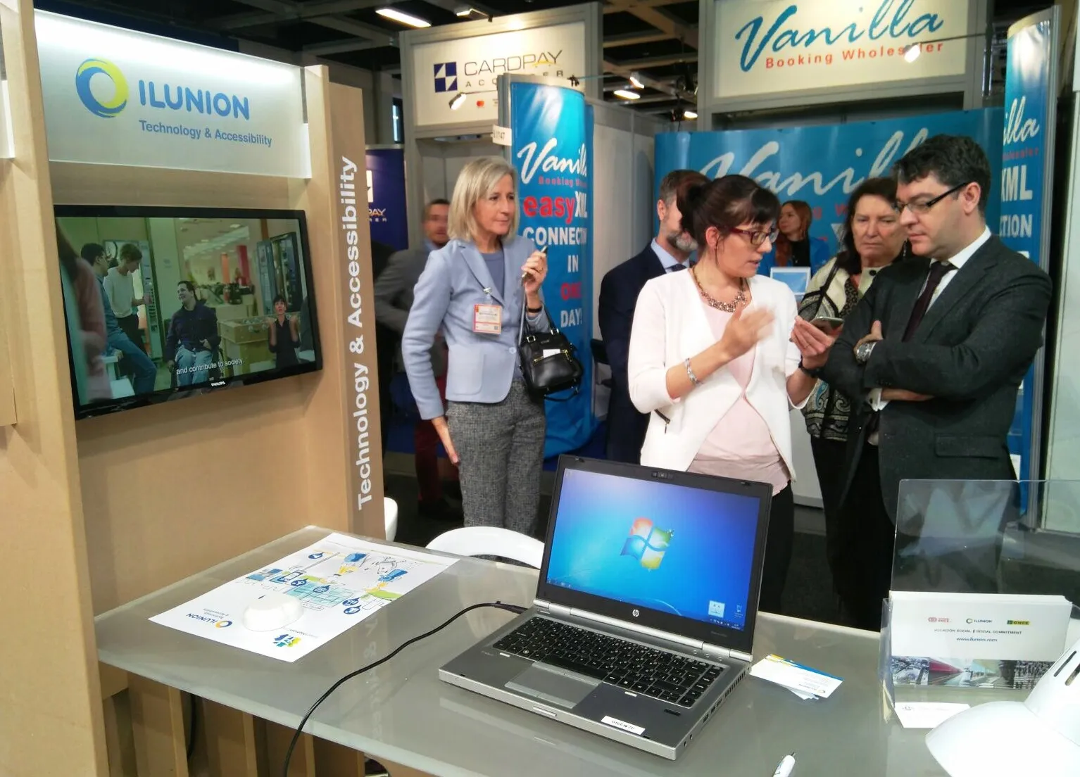 ILUNION exhibe en ITB Berlín sus innovaciones tecnológicas y experiencia en destinos inteligentes accesibles 