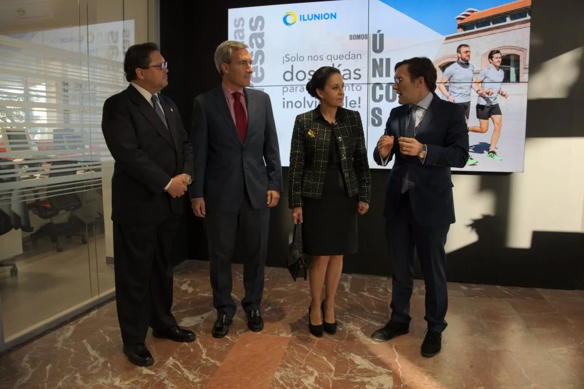 Recepción en Torre ILUNION de la primera dama de Ecuador 